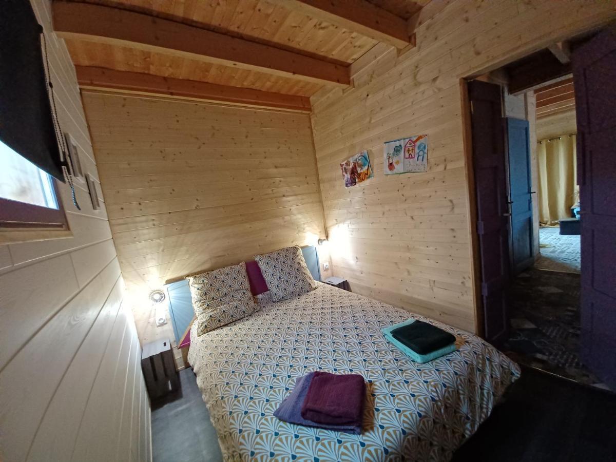 Chalet Chaleureux Avec Parking Garage Motos, Velos La Chapelle-aux-Chasses エクステリア 写真